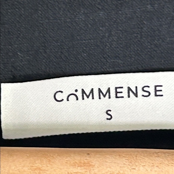 Commense Black Sleeveless Button Mini Dress - Picture 3 of 8